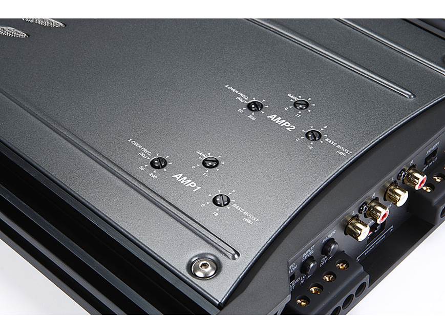 Kicker 08ZX650.4 4-channel car amplifier 120 watts RMS x 4 at