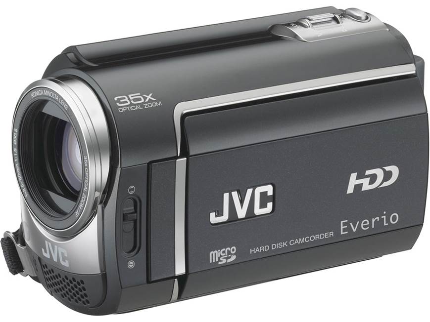 JVC GZ-MG365 (Black) 60GB hard drive/microSD™ card camcorder