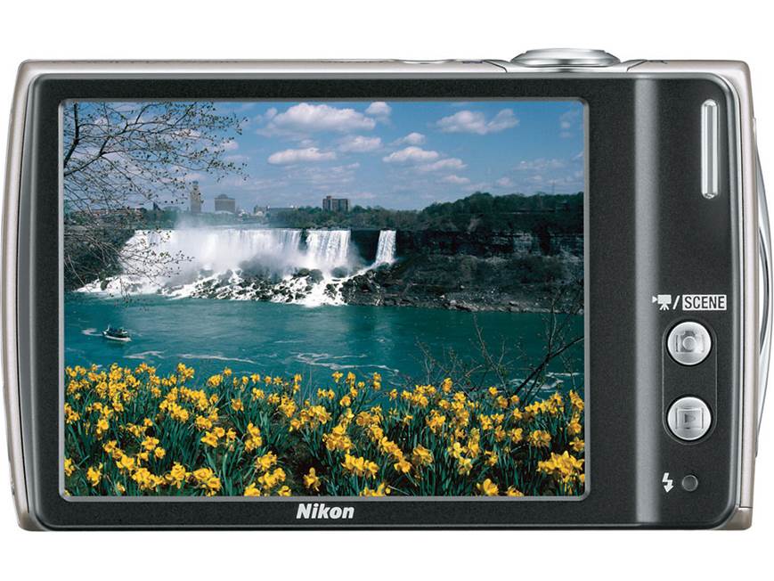Nikon Coolpix S230 (Plum) 10-megapixel digital camera with 3X