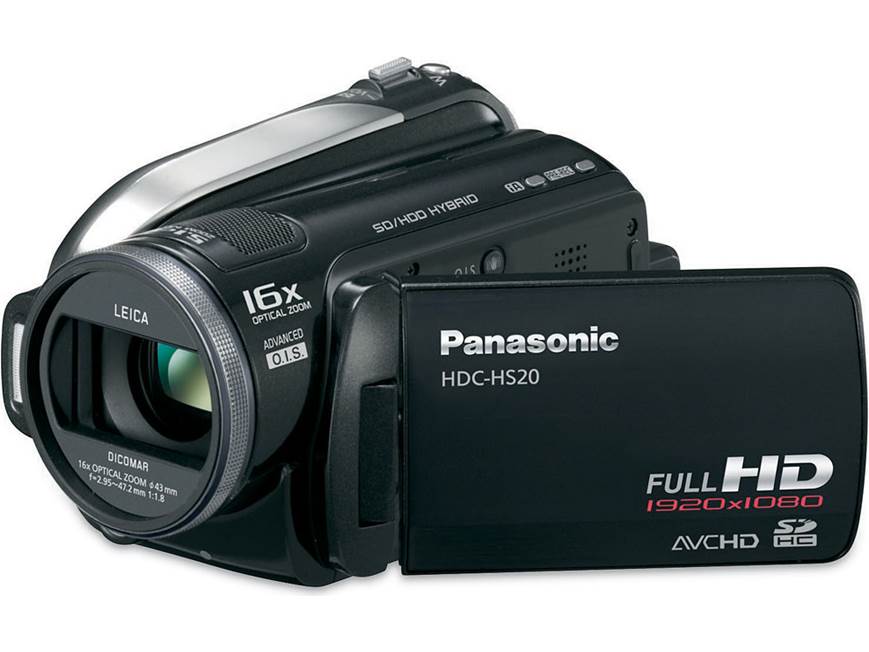 Panasonic HDC-HS20 80GB high-definition hard drive/SD™ memory card