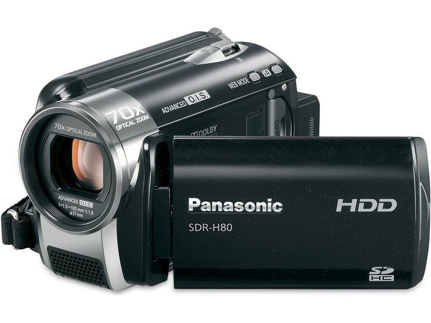 Panasonic SDR-H80 (Black) 60GB hard drive/SD™ memory card