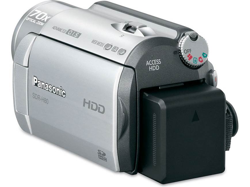 Panasonic SDR-H80 (Black) 60GB hard drive/SD™ memory card