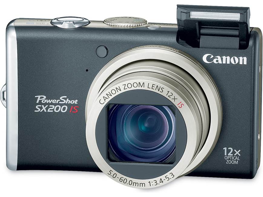 Canon PowerShot SX200 IS (Black) 12.1-megapixel digital camera