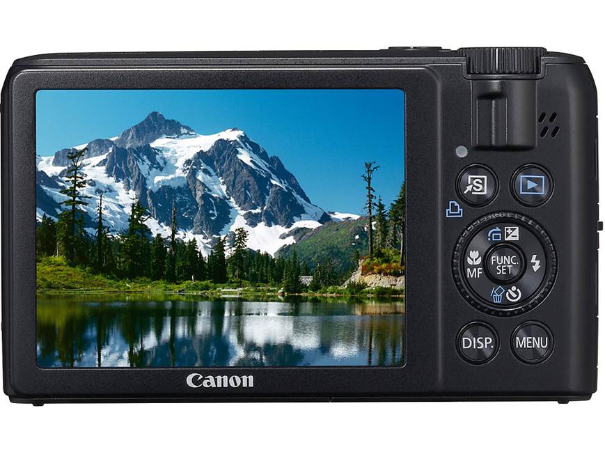 Canon PowerShot S90 10-megapixel digital camera with 3.8X optical