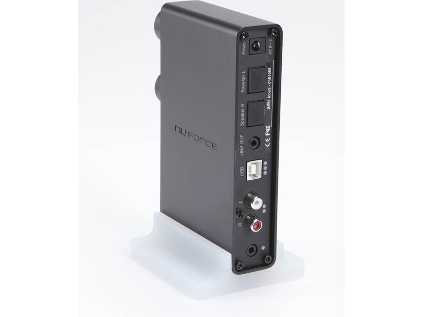 NuForce Icon 2 (Black) Desktop stereo integrated amplifier with