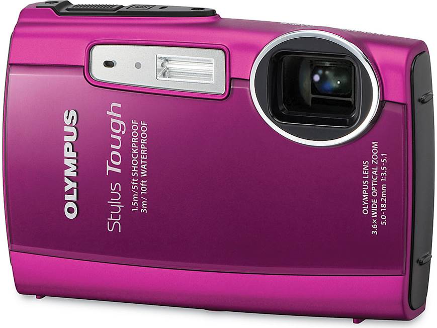 Olympus Stylus Tough-3000 (Pink) Waterproof 12-megapixel digital