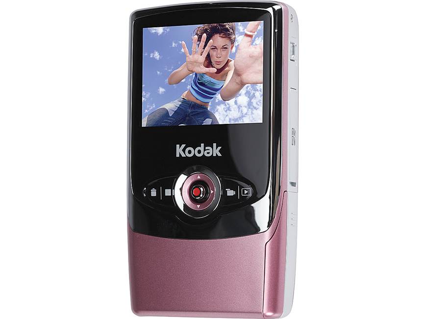 Kodak Zi6 (Pink) HD pocket video camera (Pink) at Crutchfield