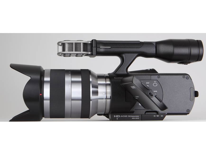Sony Handycam® NEX-VG10 Interchangeable lens HD camcorder at