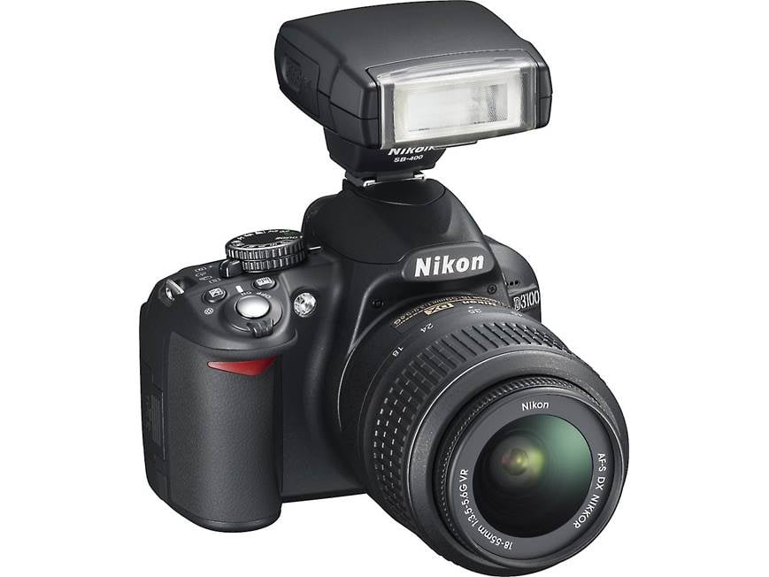 Nikon D3100 Kit 14.2-megapixel digital SLR camera with 18-55mm