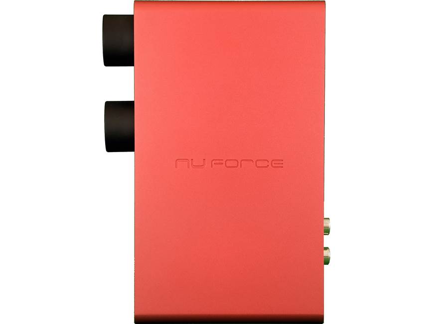 NuForce Icon 2 (Red) Desktop stereo integrated amplifier with