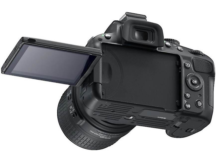 Nikon D5100 Kit 16.2-megapixel digital SLR camera with 18-55mm