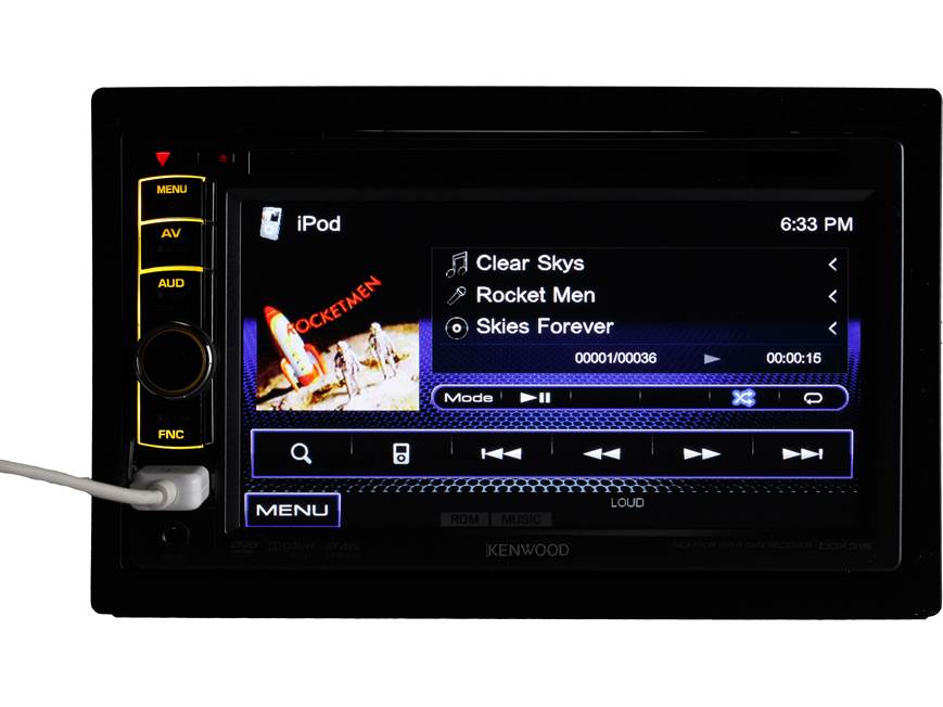 Kenwood DDX318 DVD receiver (New Stock) at Crutchfield