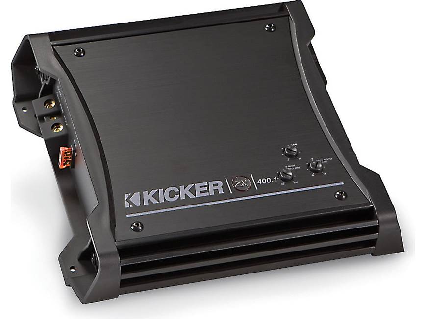 Kicker 11ZX400.1 Mono subwoofer amplifier — 400 watts RMS at 2