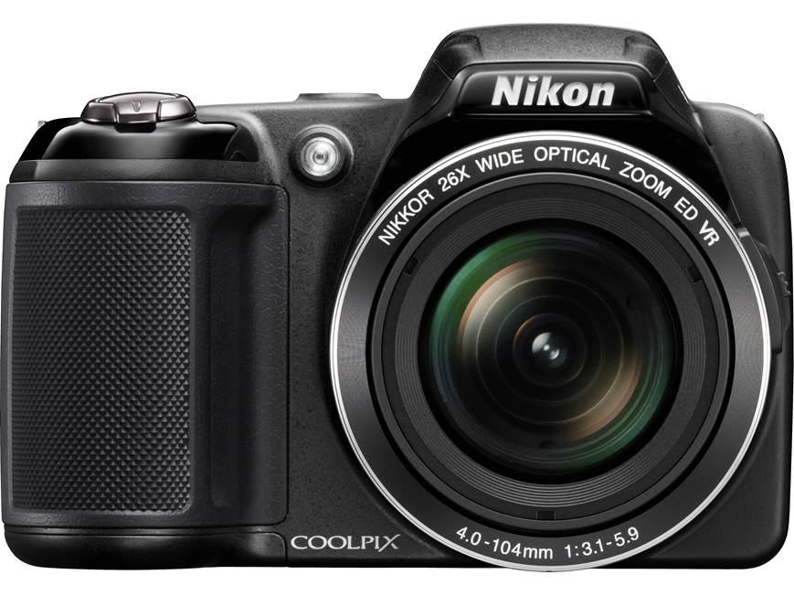 Nikon Coolpix L810 (Black) 16.1-megapixel digital camera with 26X