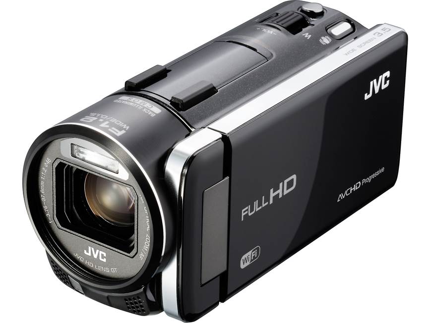 JVC Everio GZ-GX1 Advanced HD camcorder with Wi-Fi® at Crutchfield