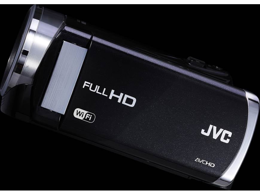 JVC Everio GZ-EX210 HD camcorder with Wi-Fi® functions at Crutchfield