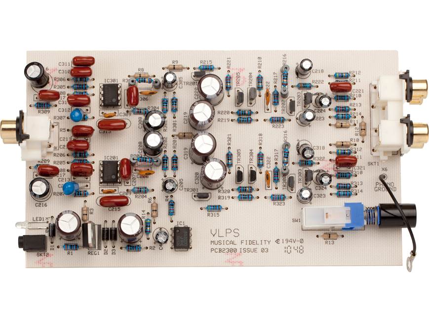 Musical Fidelity V-LPS II Phono preamplifier at Crutchfield
