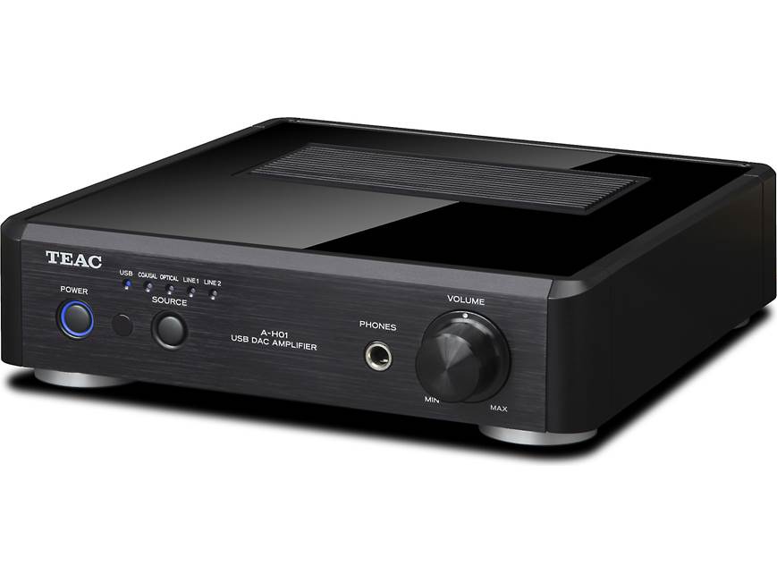 TEAC A-H01 (Black) Stereo integrated amplifier with built-in DAC