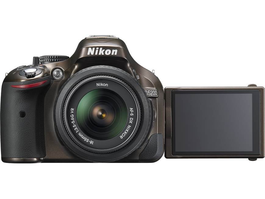 Nikon D5200 Kit (Bronze) 24.1-megapixel digital SLR camera with 18