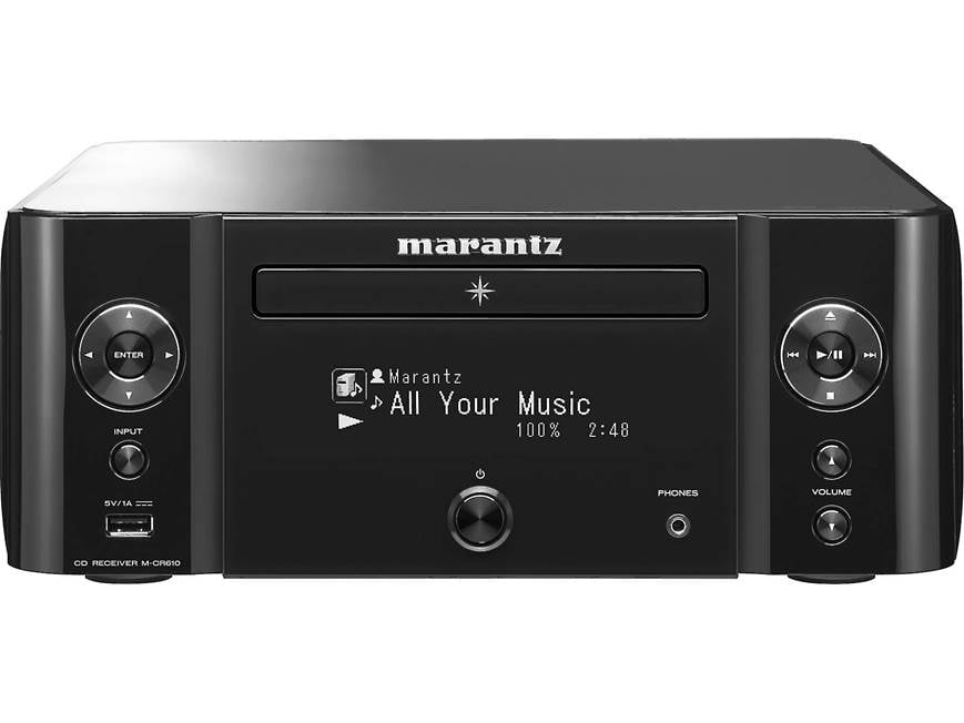 Marantz M-CR610 Desktop network receiver/CD player with Apple