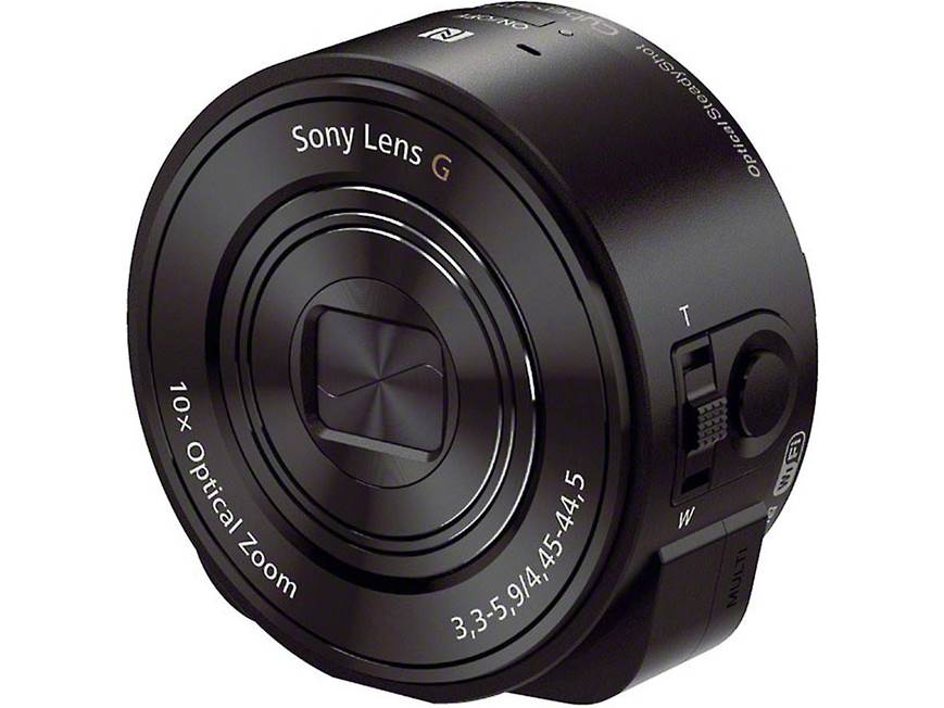 Sony Cyber-shot® DSC-QX10 (Black) Smartphone-attachable lens-style