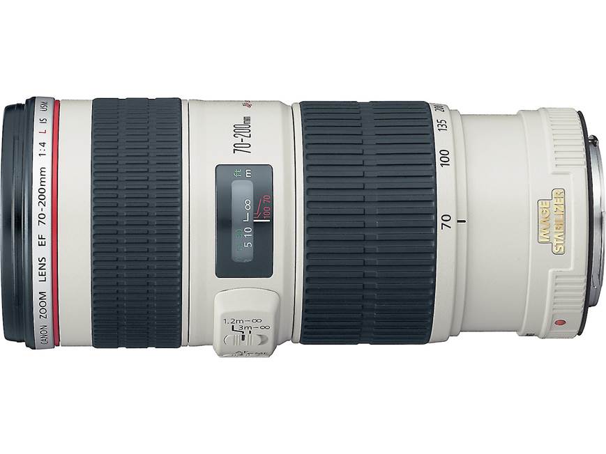 Canon EF 70-200mm f/4L IS USM L Series telephoto zoom lens for