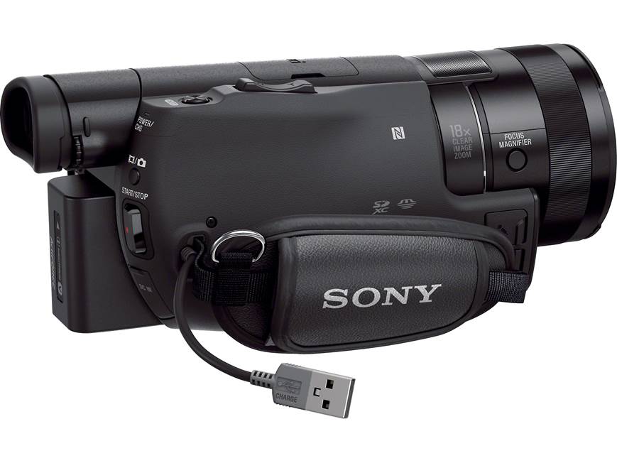 Sony Handycam® FDR-AX100 4K/30p Ultra HD camcorder with Wi-Fi® and