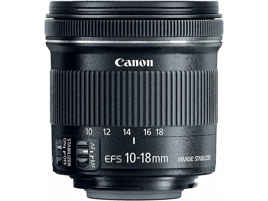 Canon EF-S 10-18mm f/4.5-5.6 IS STM Wide-angle zoom lens for APS-C