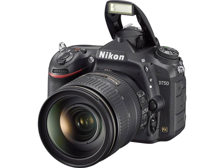 Nikon D750 Kit 24-megapixel DSLR camera with Wi-Fi® and 24-120mm