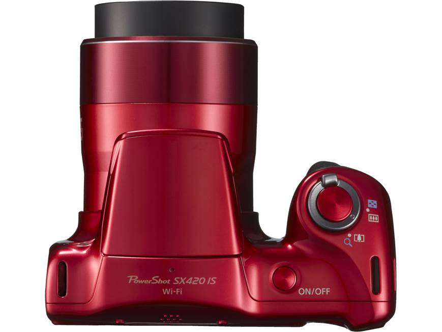 Canon PowerShot SX420 IS (Red) 20-megapixel camera with 42X
