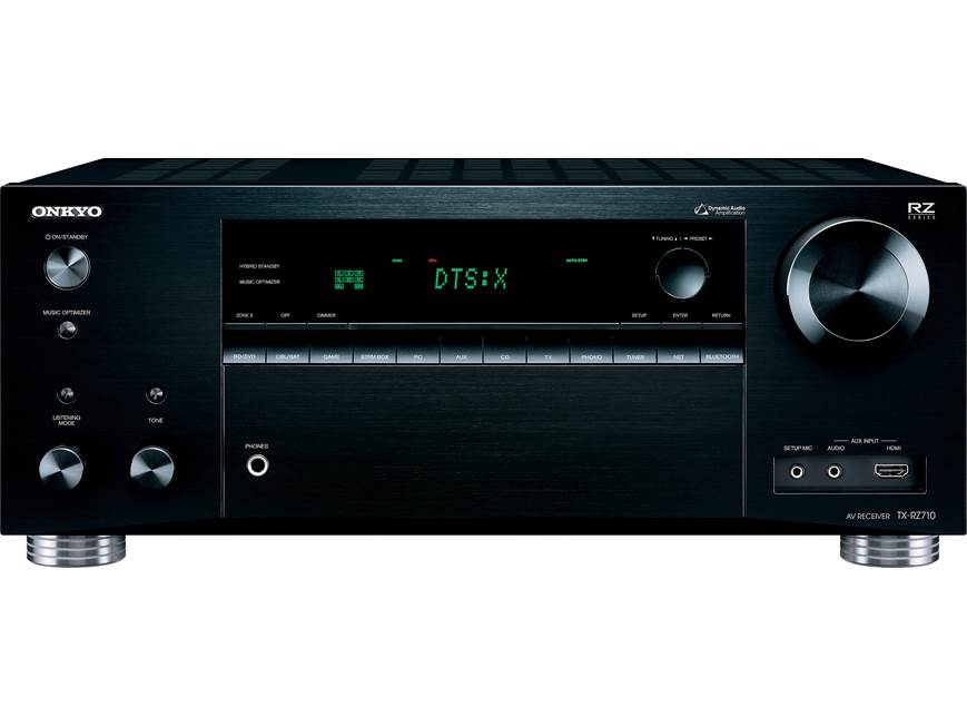 Onkyo TX-RZ710 7.2-channel home theater receiver with Wi-Fi