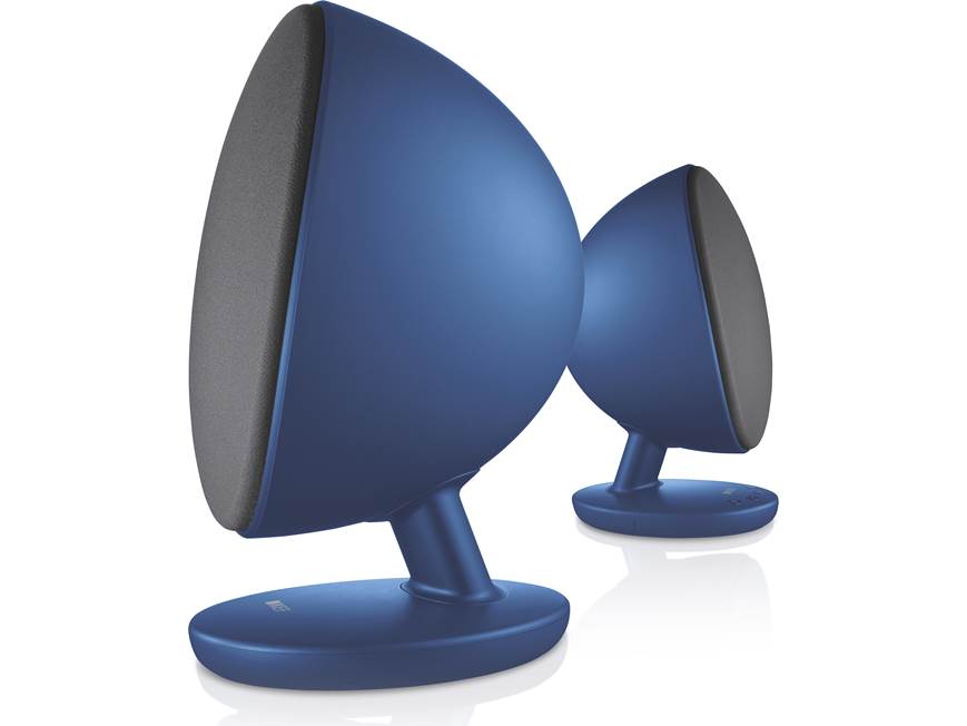 KEF EGG (Blue) Powered desktop speakers with Bluetooth® (Blue) at