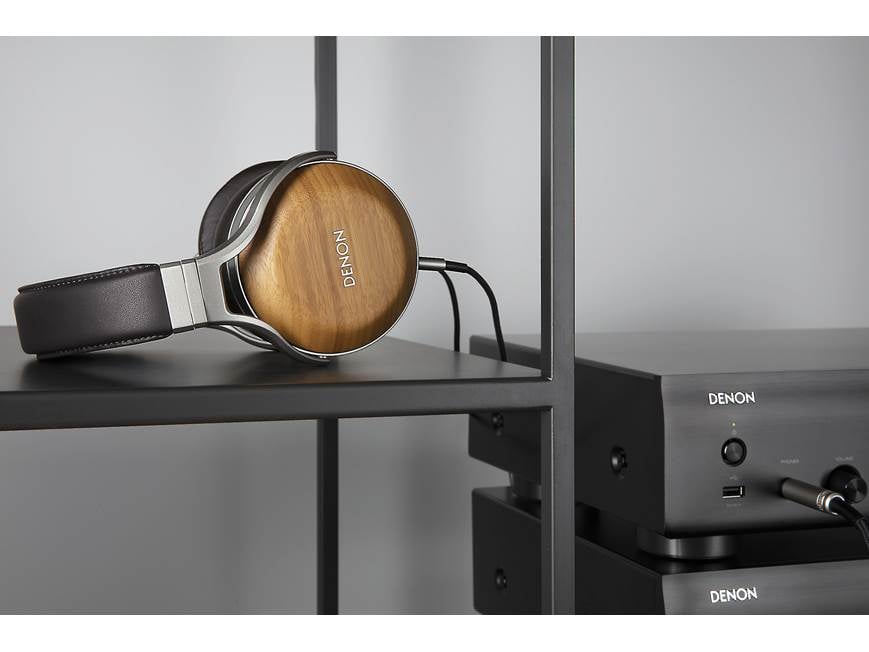 Denon AH-D9200 Over-ear bamboo headphones at Crutchfield