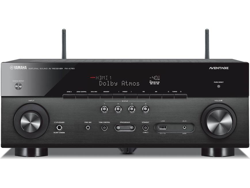 Yamaha AVENTAGE RX-A780 7.2-channel home theater receiver with Wi
