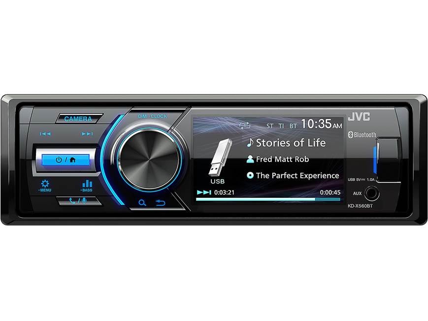 JVC KD-X560BT Digital media receiver for Jeep, powersports, or