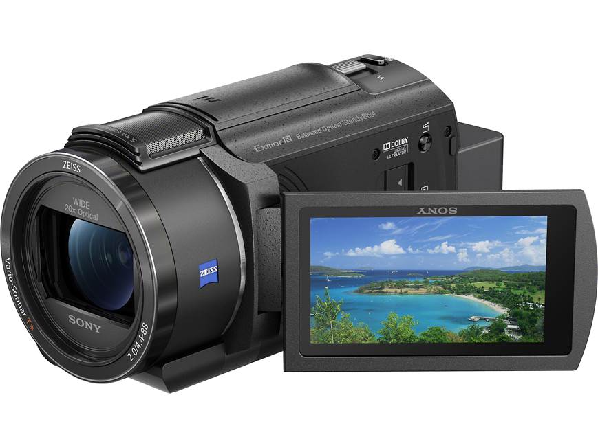 Sony Handycam® FDR-AX43 4K Ultra HD camcorder with Wi-Fi® and 20X