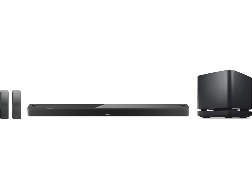 Bose Smart Soundbar 900 Home Theater Bundle (Black) 5.1.2-channel