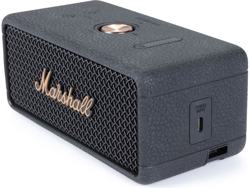 Marshall Emberton III (Black and Brass) Waterproof portable
