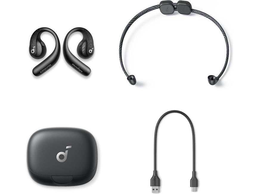 Anker Soundcore AeroFit Pro Wireless open-ear earbuds at Crutchfield