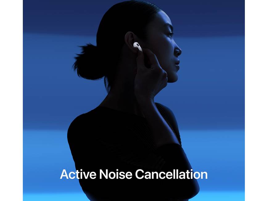 Apple AirPods 4 True wireless earbuds with active noise canceling
