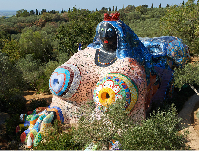 ニキ・ド・サンファル アートブック The Tarot Garden 彫刻庭園 Niki