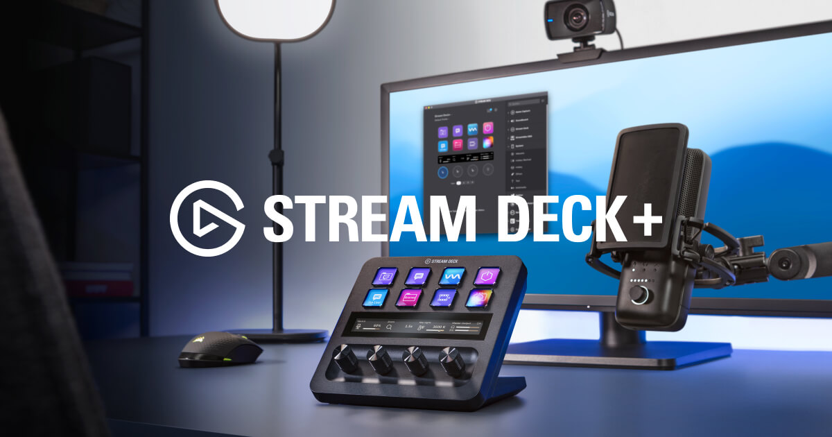 Stream Deck + Black Edition | Elgato