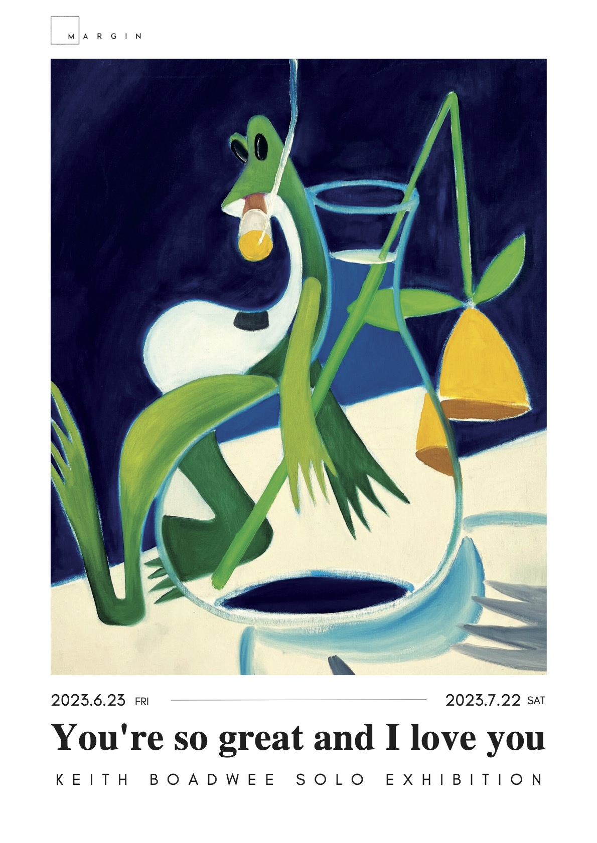 キース・ボードウィー 「You're so great and I love you」 （MARGIN