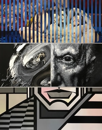 星山耕太郎 「PSYCHOLOGICAL COLLAGE」 （日本橋髙島屋 6F / 美術画廊