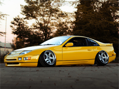 1990 Nissan 300ZX with 18x10 -1 Work Gt5 and 205/35R18 Westlake Z