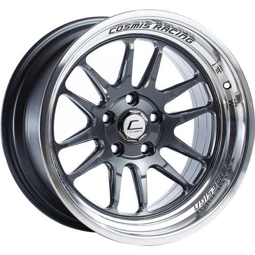 Cosmis Racing XT-206R 15x8 30 Gray | XT206R-1580-30-4X100-GML