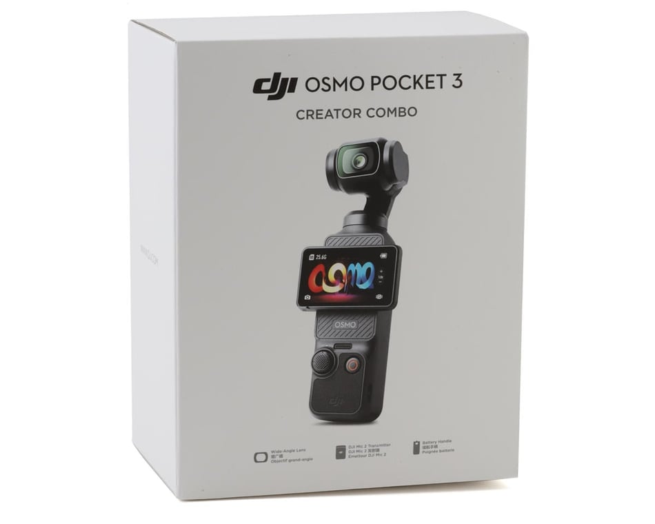 DJI Osmo Pocket 3 Stabilized Camera Creator Combo [DJI-CP.OS
