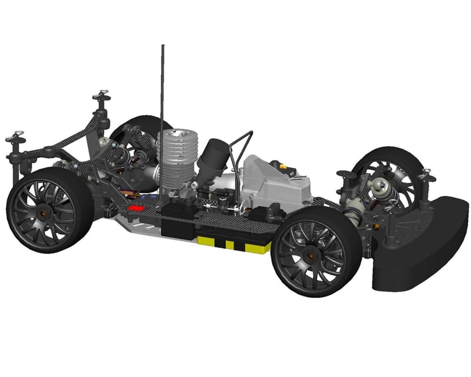 Serpent SRX8 GT R 2025 1/8 Nitro On-Road Sedan Kit [SER600072