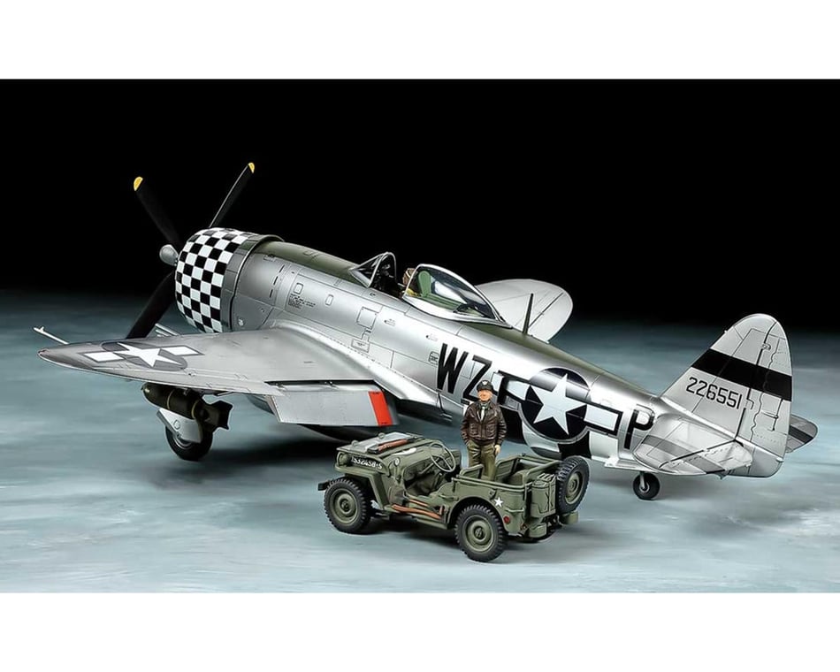 Tamiya Republic P-47D Thunderbolt Bubbletop 1/48 Model Airplane