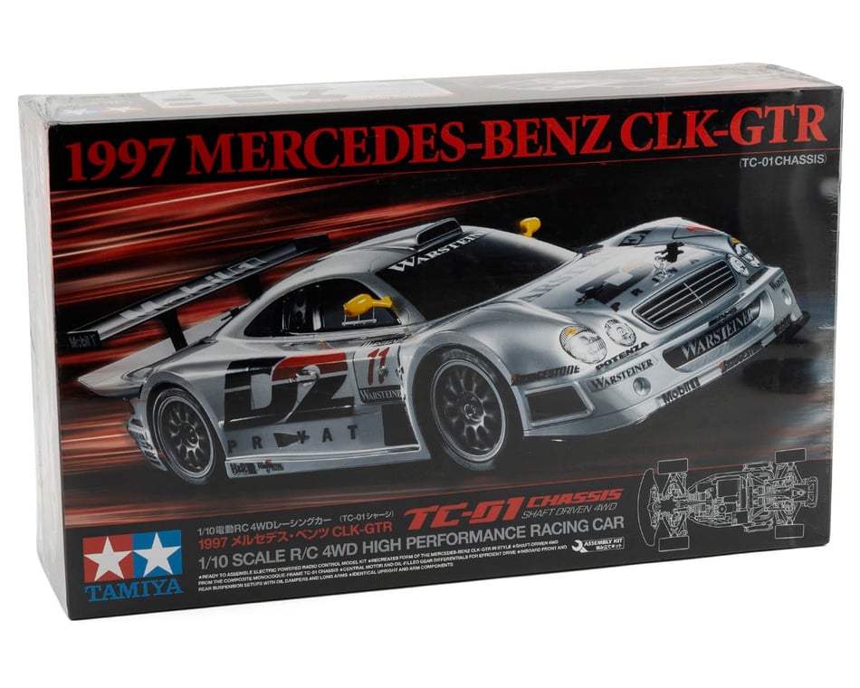 Tamiya 1997 Mercedes-Benz CLK-GTR 1/10 4WD Electric Touring Car